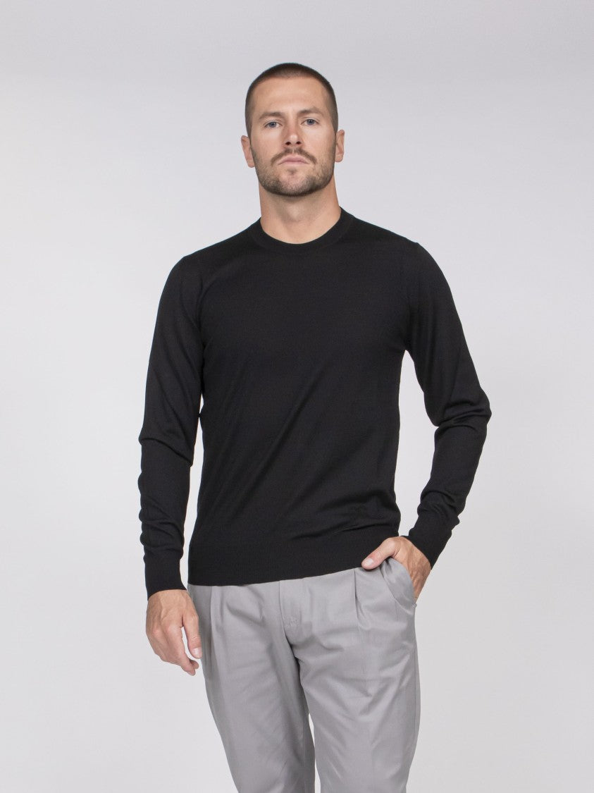 Dolce & Gabbana Maglia Girocollo Minimalist Long-Sleeve Pullover