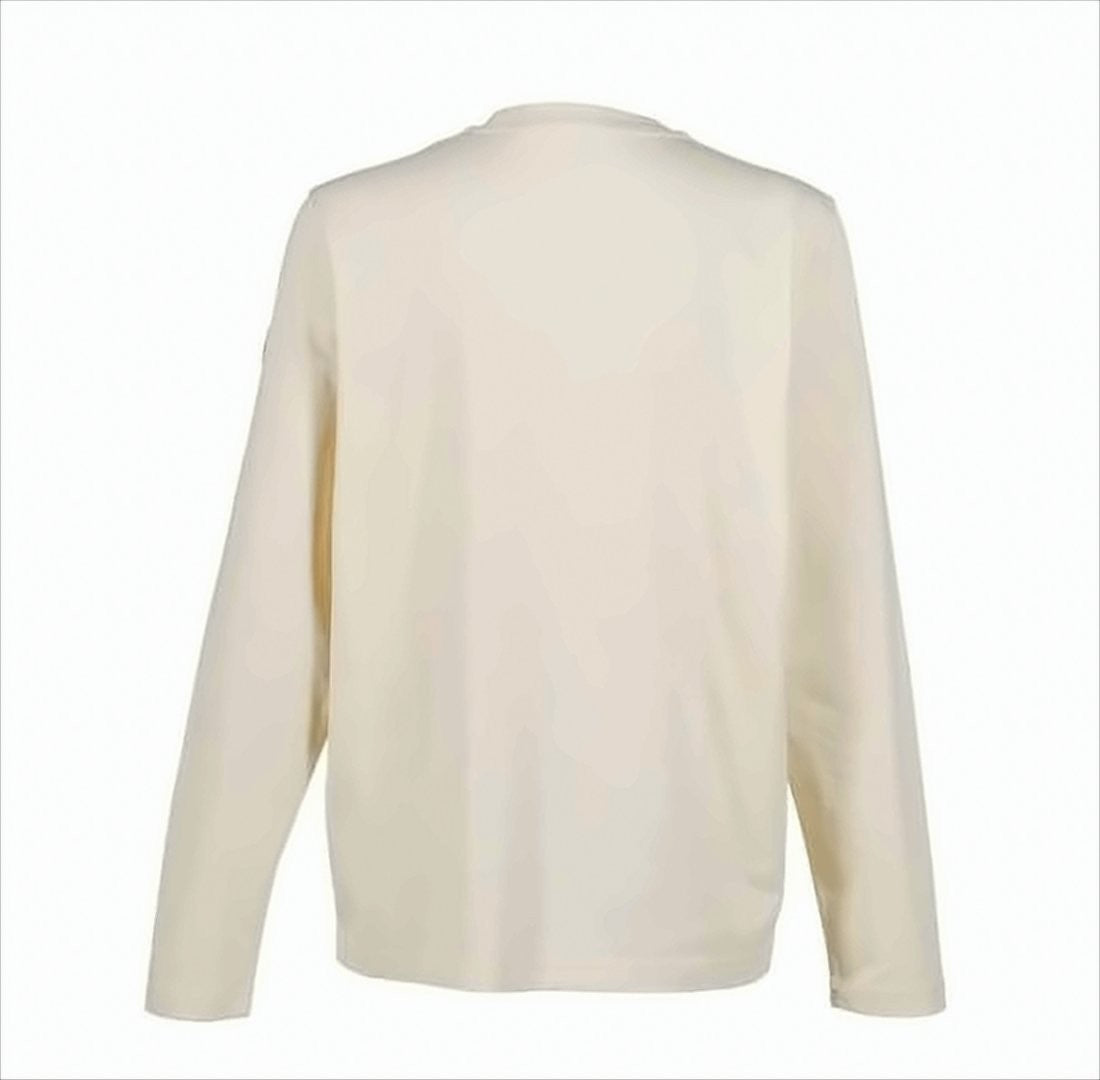 Moncler Long-Sleeve Tee With Distinctive Graphic Print