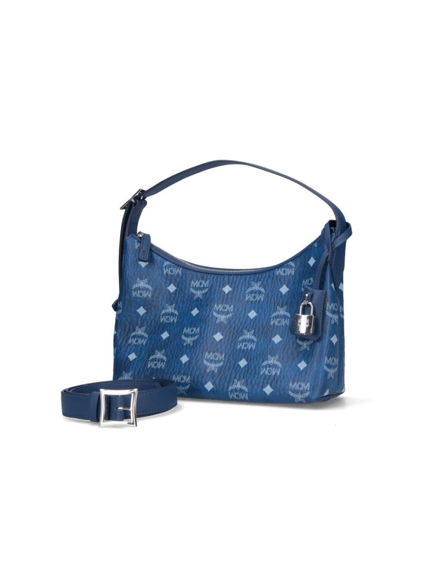 Mcm Arena Hobo Shoulder Bag With Adjustable Handle