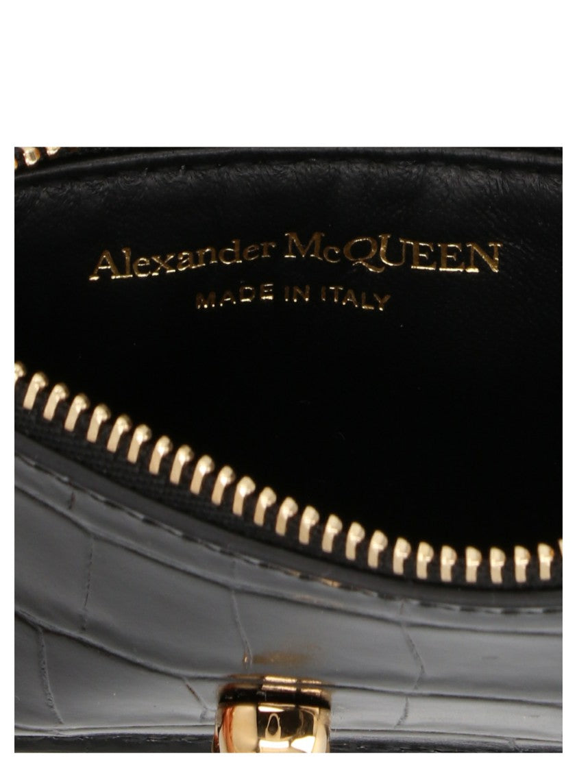 Mcqueen 'Skull' Card Holder