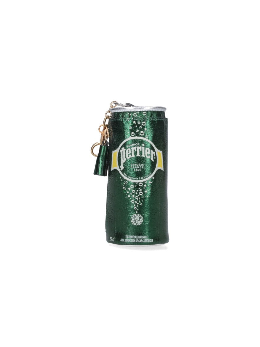 Anya Hindmarch Green Perrier Goat Leather Coin Purse