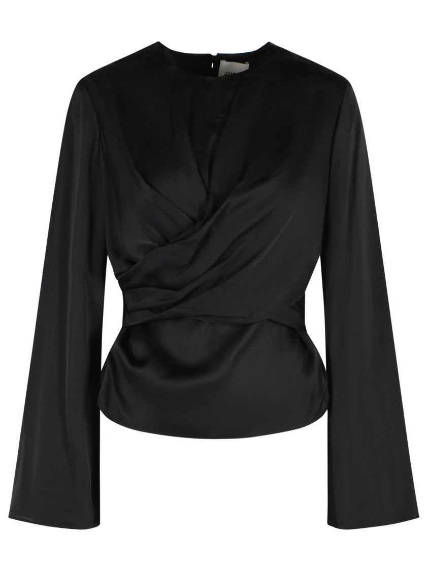 Isabel Marant 'Neame' Black Viscose Blouse