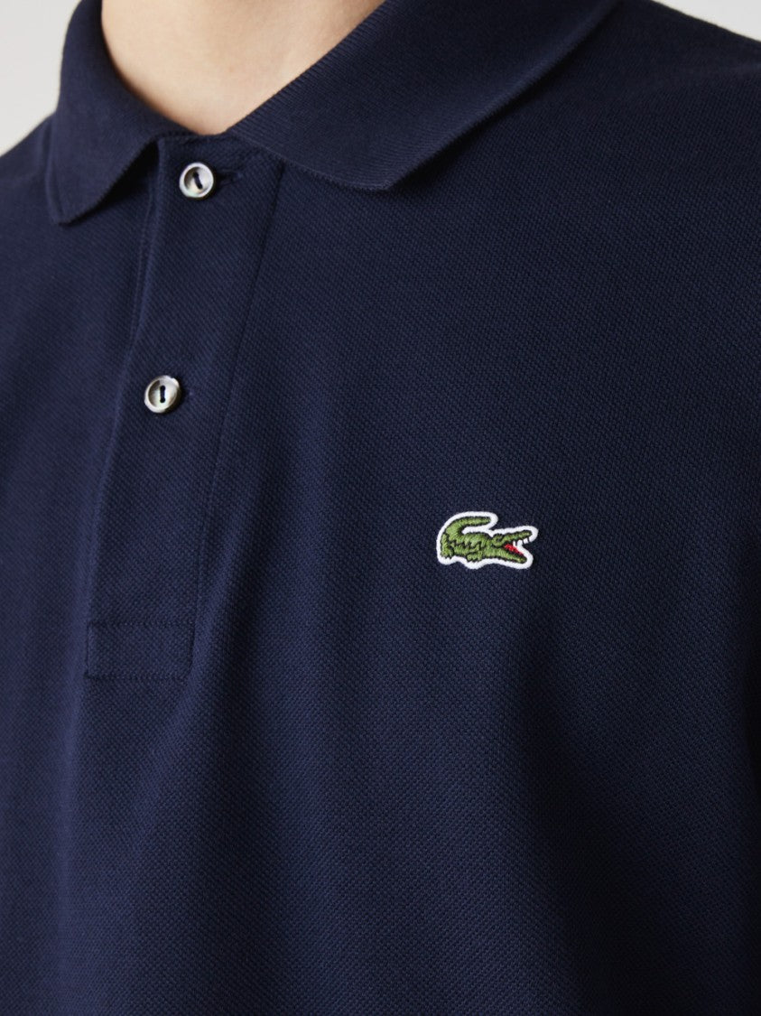 Lacoste Long-Sleeve Minimalist Polo Shirt