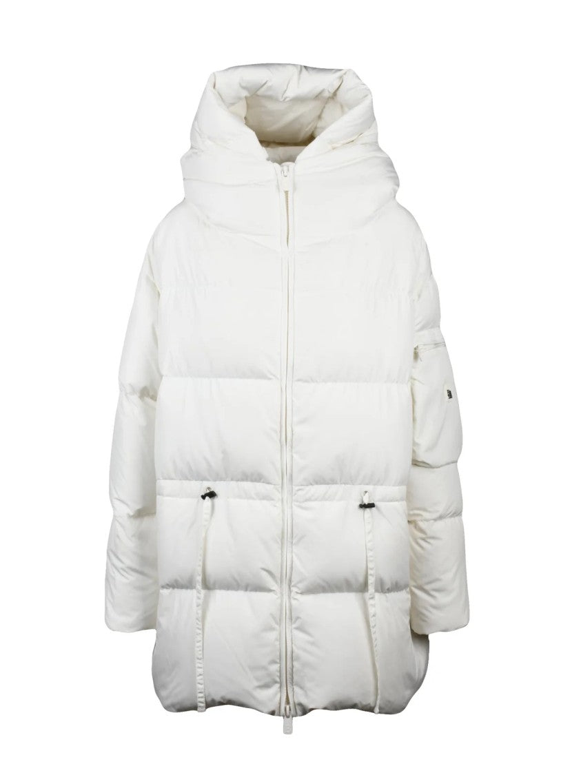 Bacon White Polyester Cloud 78 Down Jacket