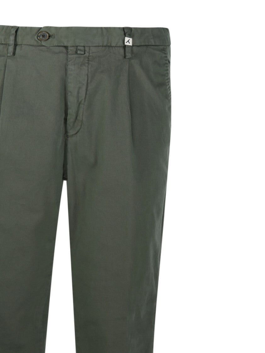 Myths Tailored Long Pants In Soft Fabric Blend