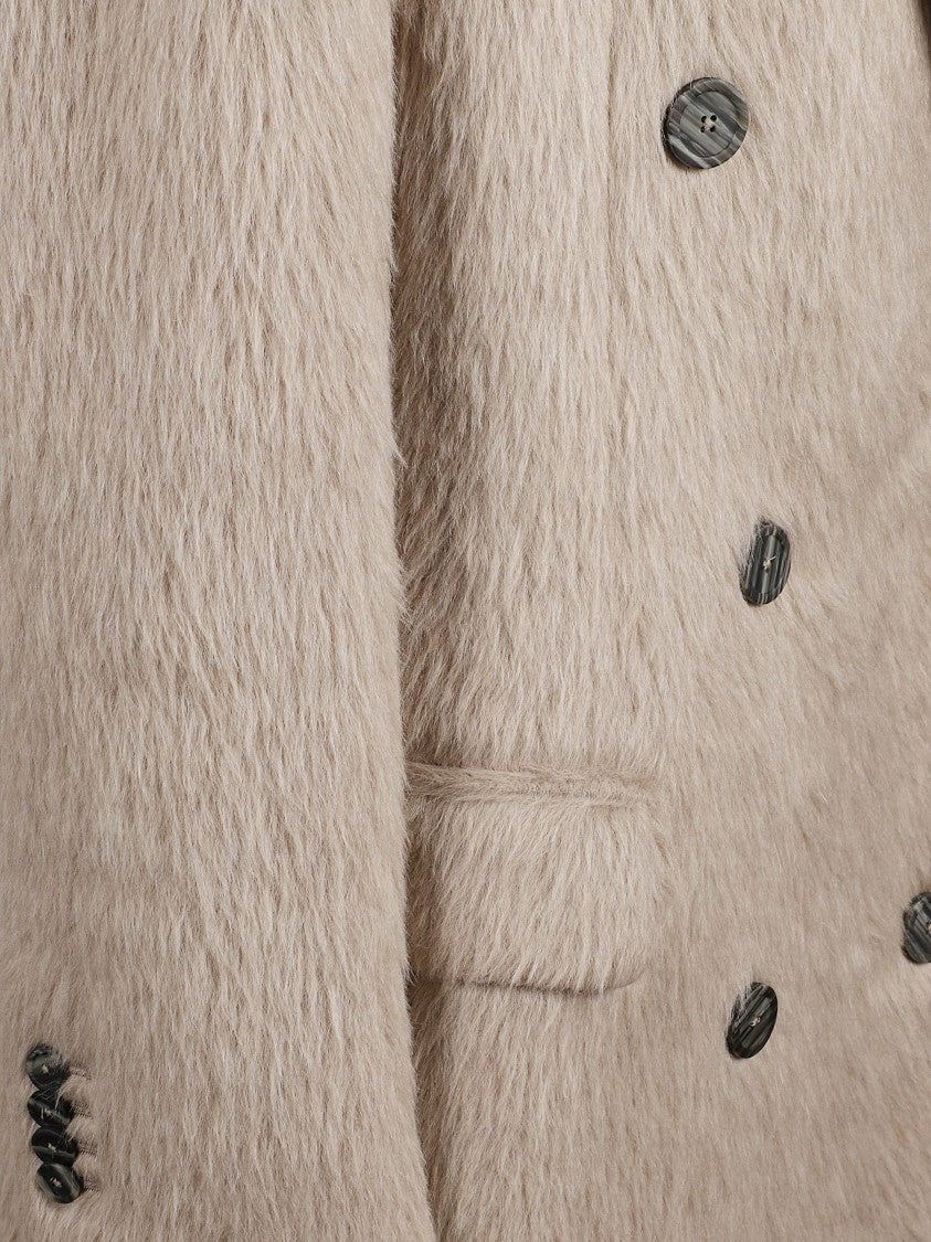 Tagliatore Alpaca And Virgin Wool Coat