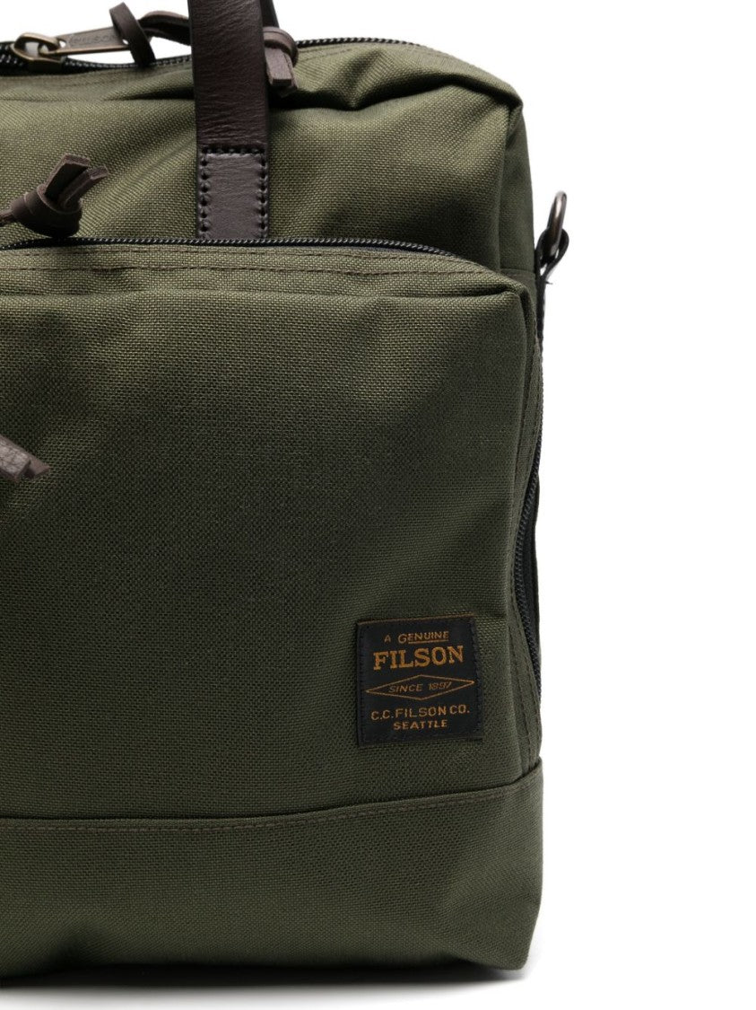 Filson Forest Green Dryden Zip Tote Bag