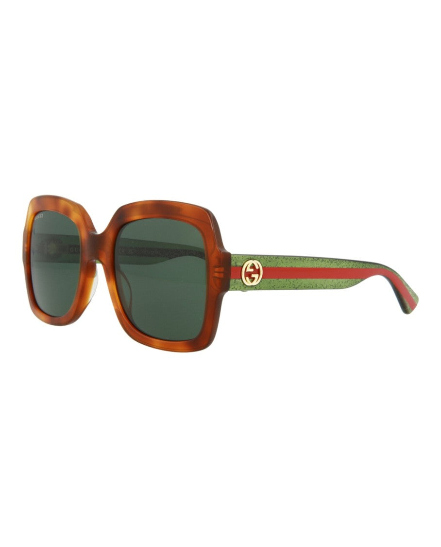 Gucci Square-Frame Acetate Sunglasses