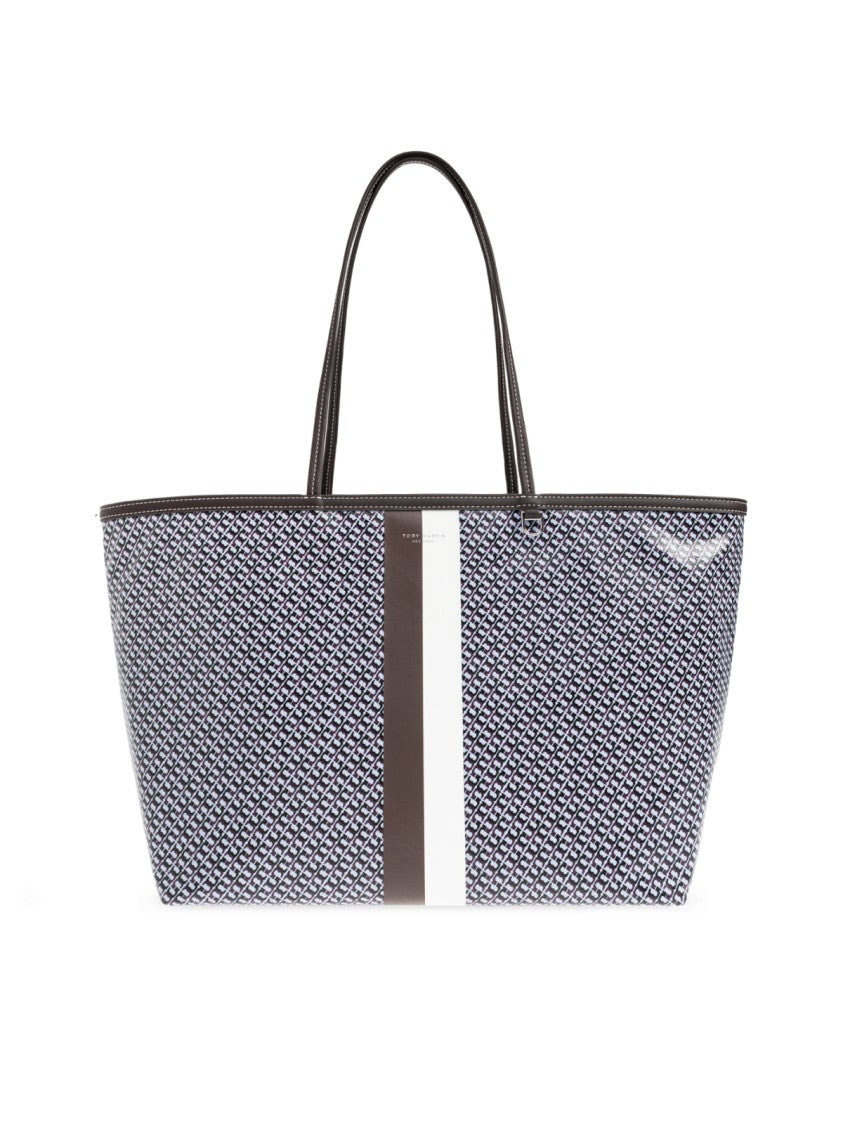 Tory Burch The Racer Logo Tote Bag