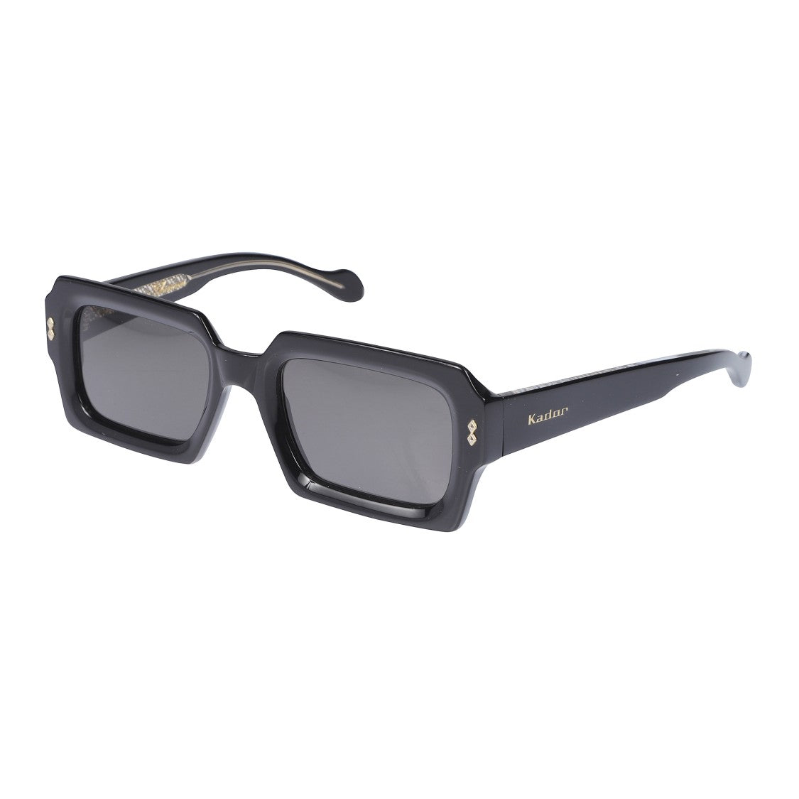 Kador Evy Glamour Bold Rectangular Frame Sunglasses With Glossy Finish