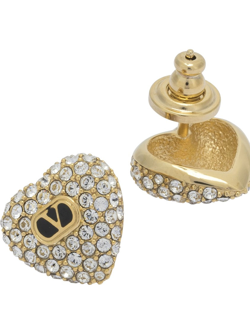 Valentino Garavani "Coeur Royal" Earrings