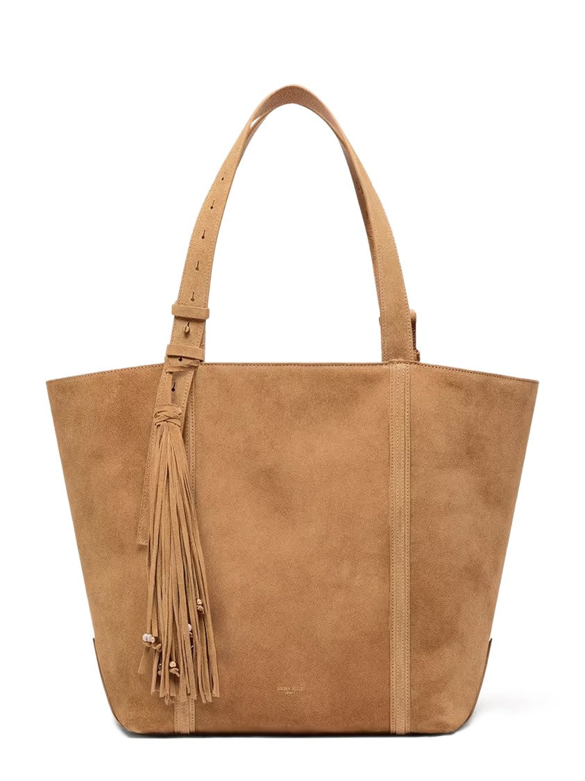 Golden Goose Brown Suede Tote Bag