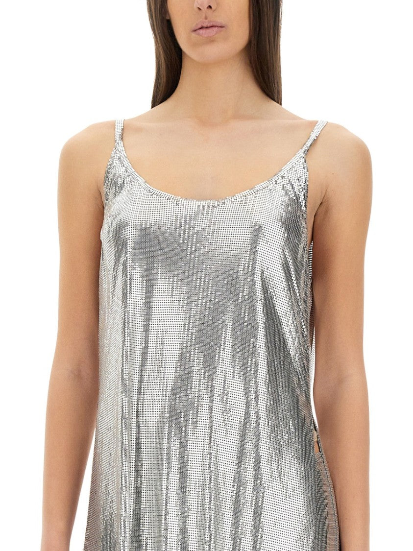 Rabanne Aluminum Knitted Top