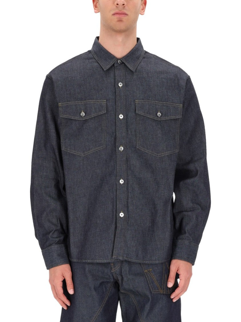 J. W. Anderson Oversized Flap Pocket Denim Shirt