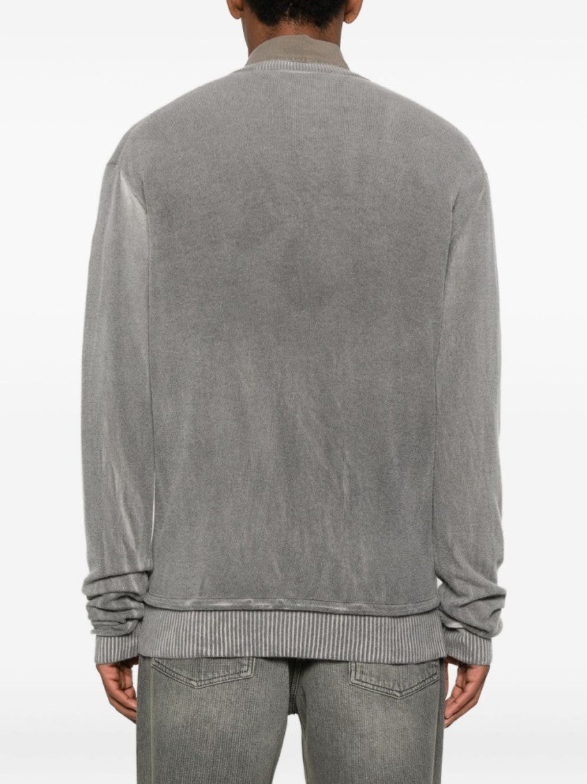Our Legacy Grey Merino Wool Sweater