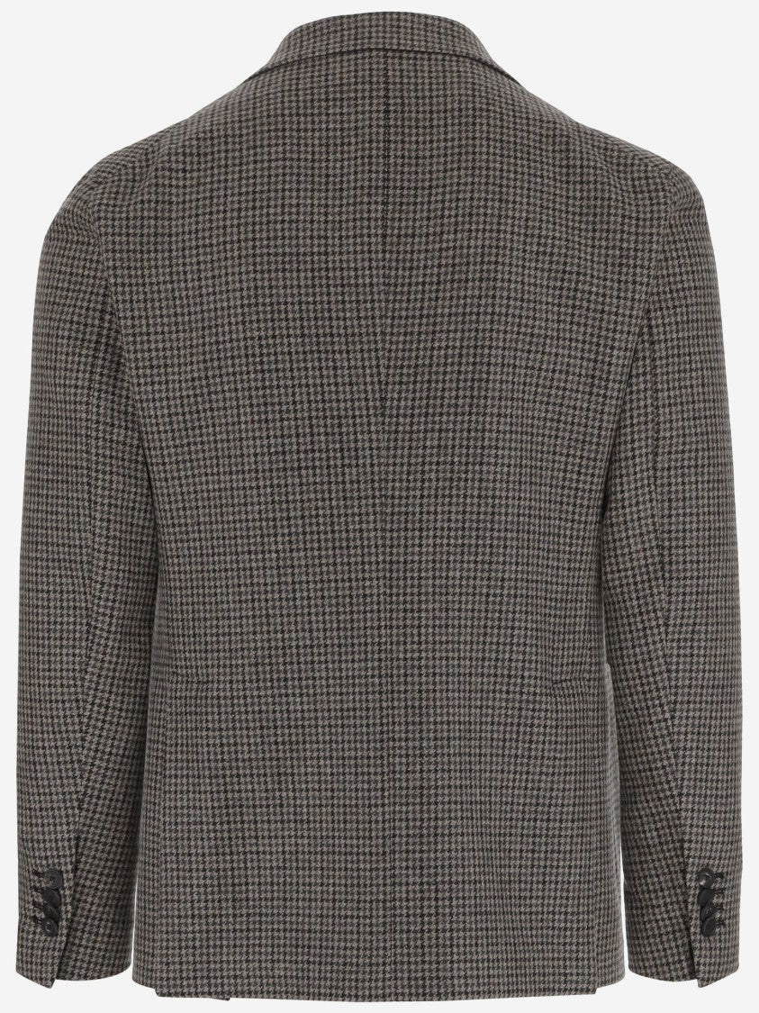 Tagliatore Single-Breasted Wool Jacket