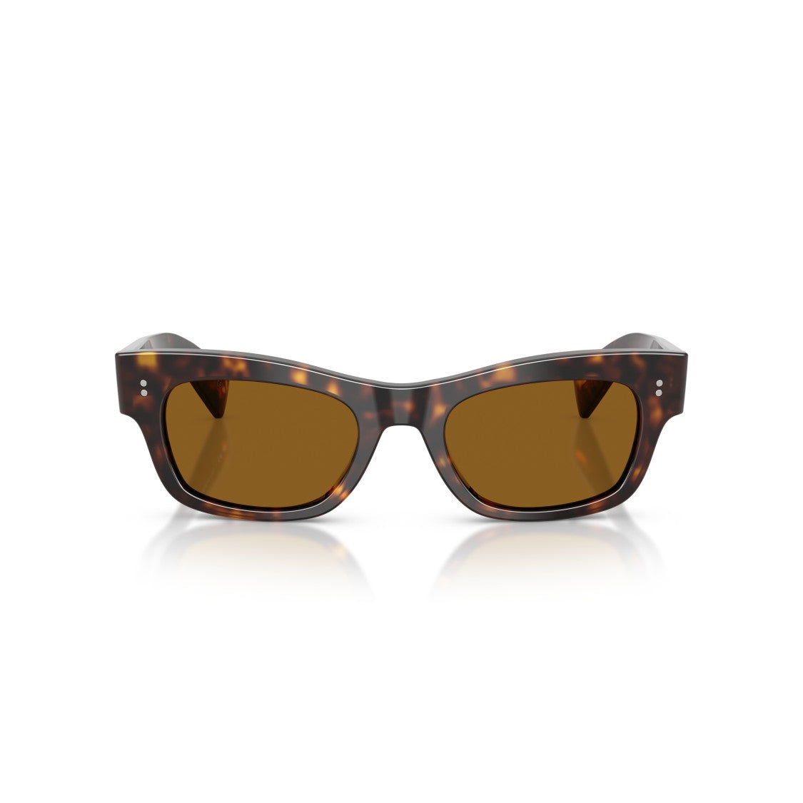 Oliver Peoples 0Ov5609su Rectangular Tortoiseshell Sunglasses With Glossy Finish