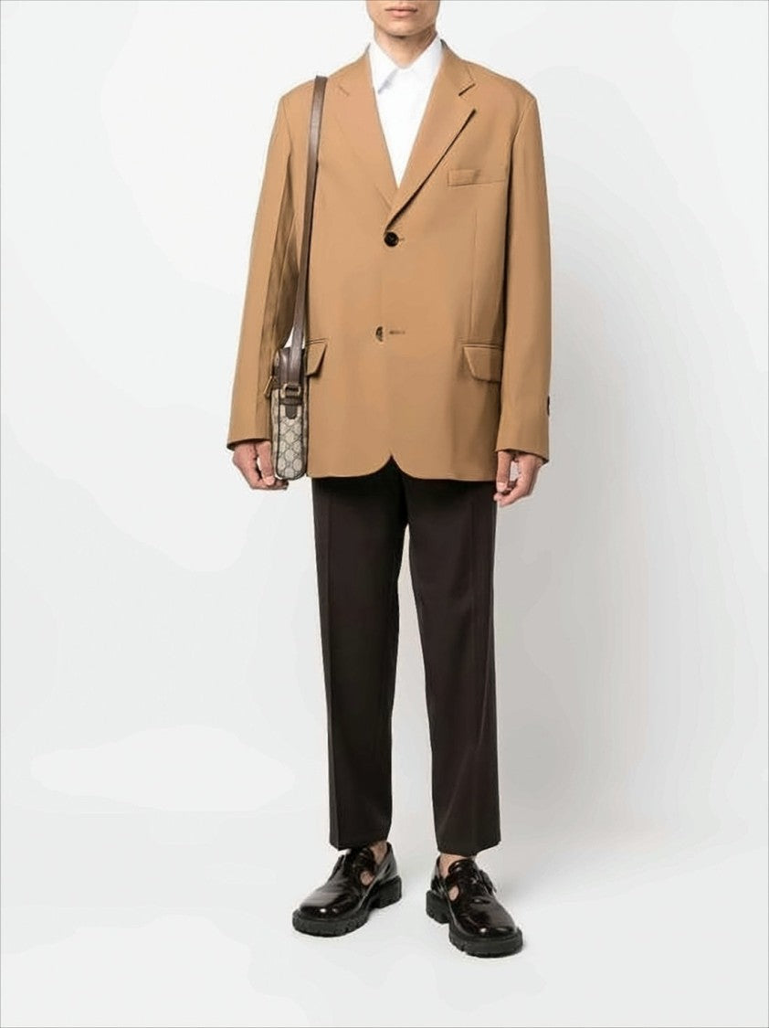 Gucci Tailored White Cotton Long-Sleeve Shirt