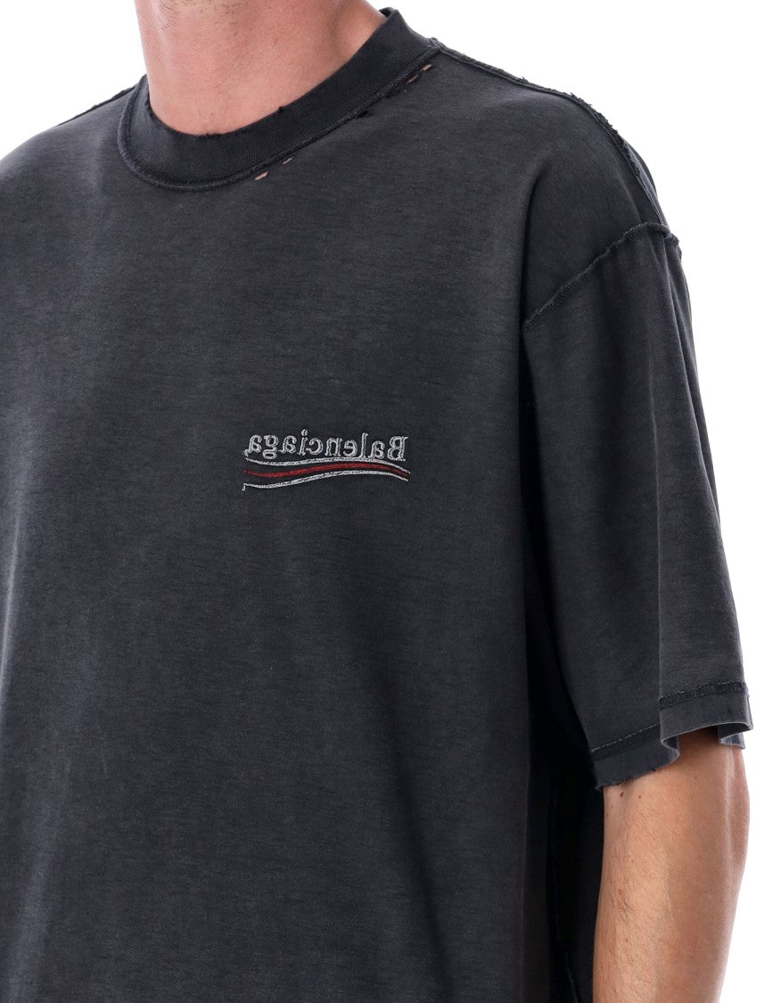 Balenciaga Political Campaign Inside-Out T-Shirt