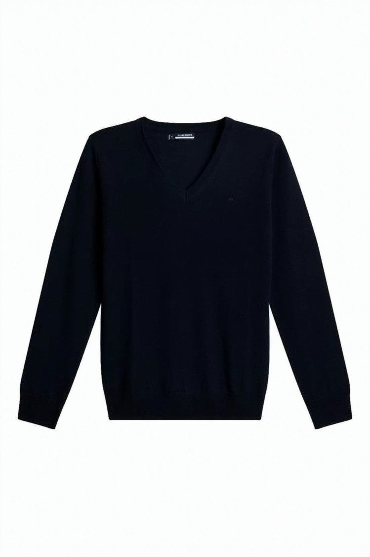 J Lindeberg Classic V-Neck Merino Wool Sweater