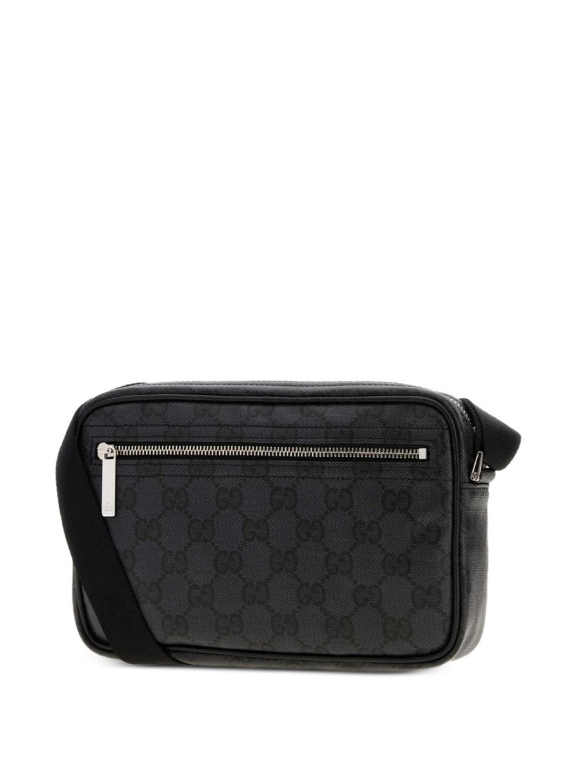 Gucci Rectangular Crossbody Bag With Subtle Monogram Design