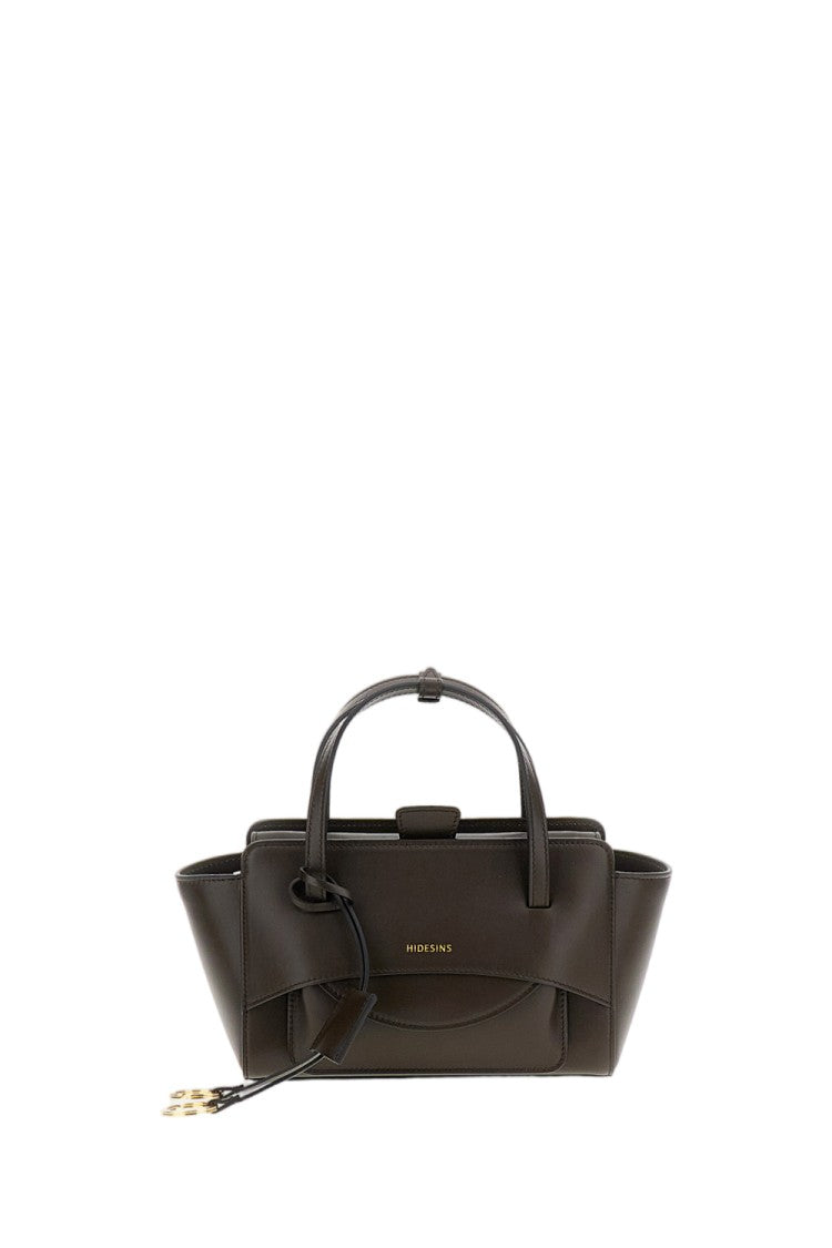Hidesins Brown Flap S Leather Crossbody Bag