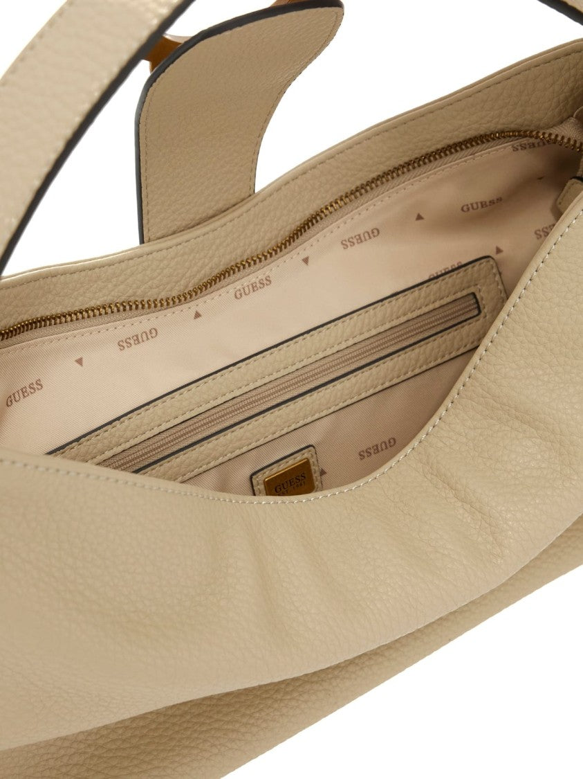 Guess Women's Beige Leather Bag