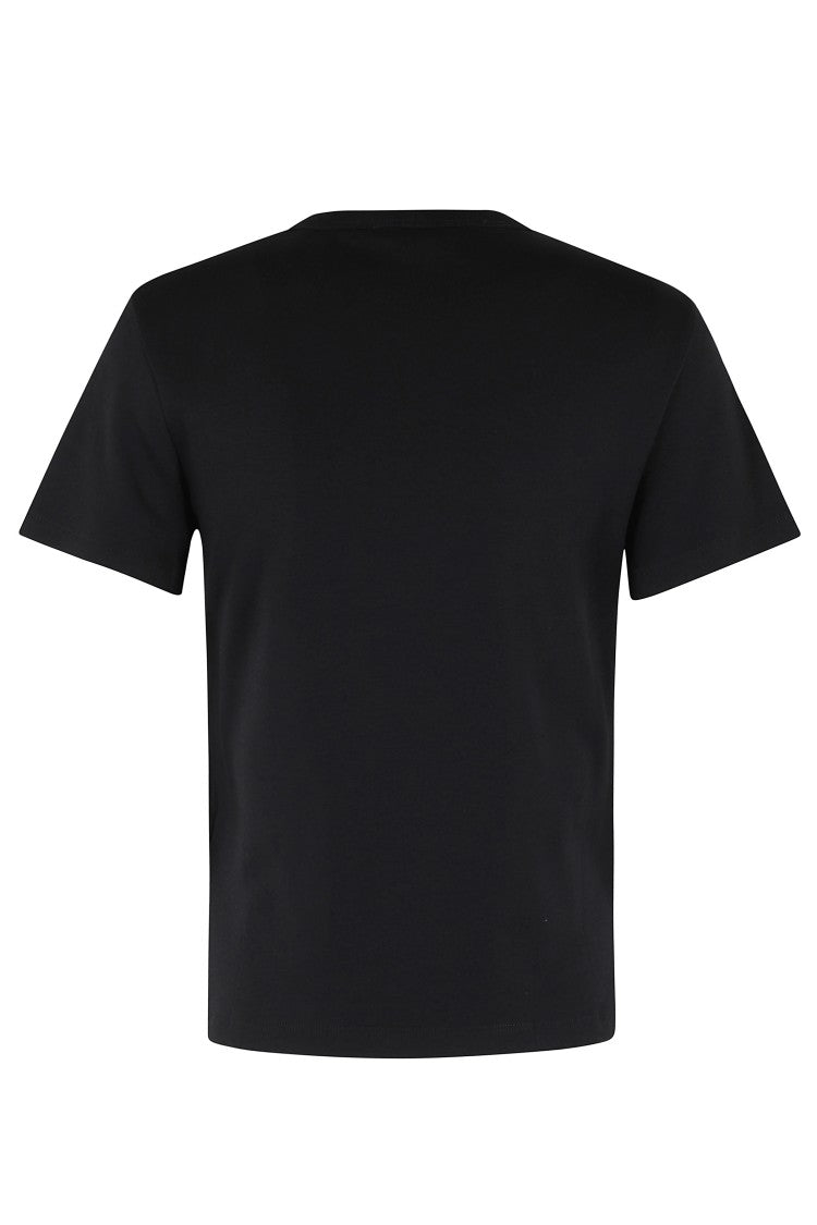 Helmut Lang Fitted Black Cotton Tee