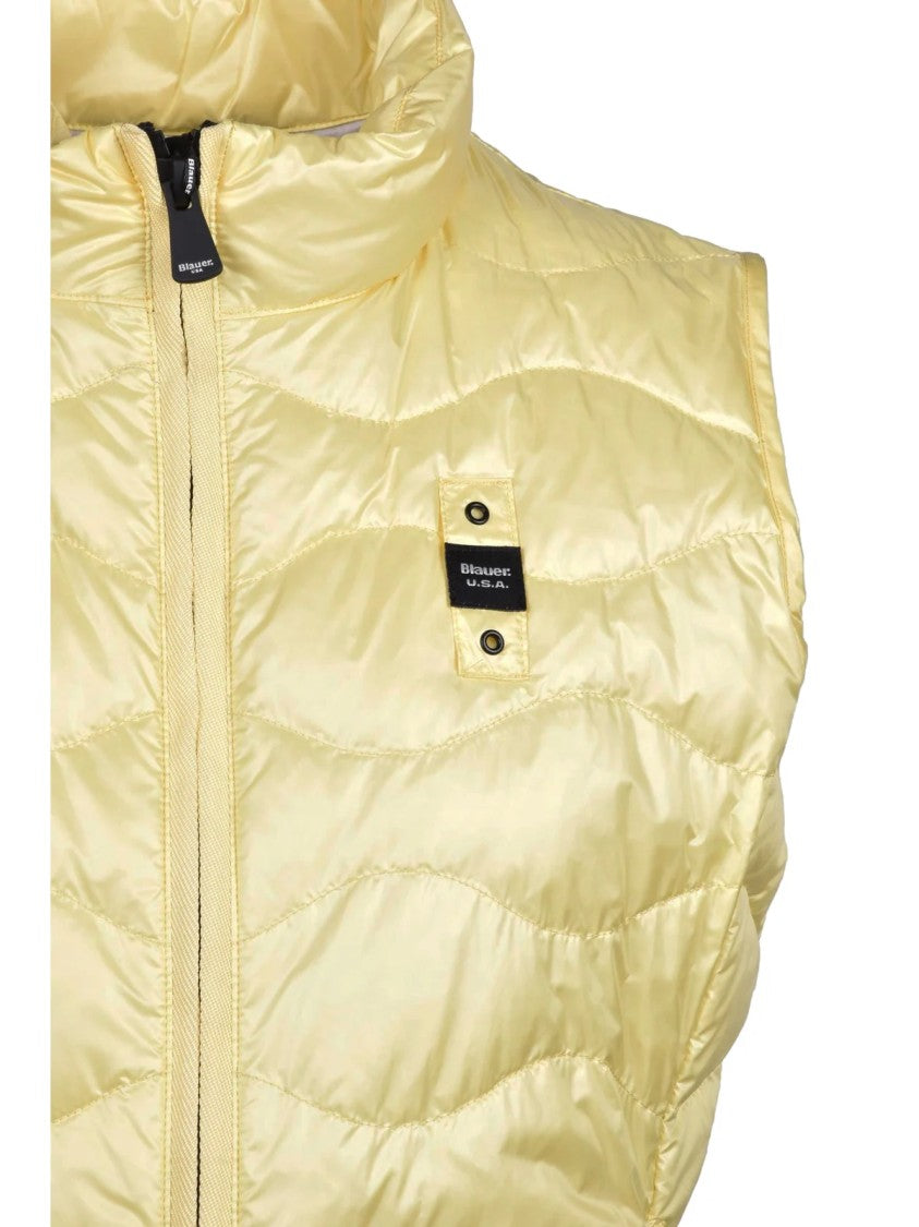 Blauer Yellow Quilted Polyamide Down Vest