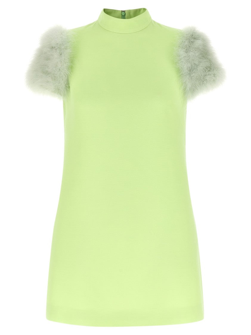 Valentino Garavani '' Feather Dress