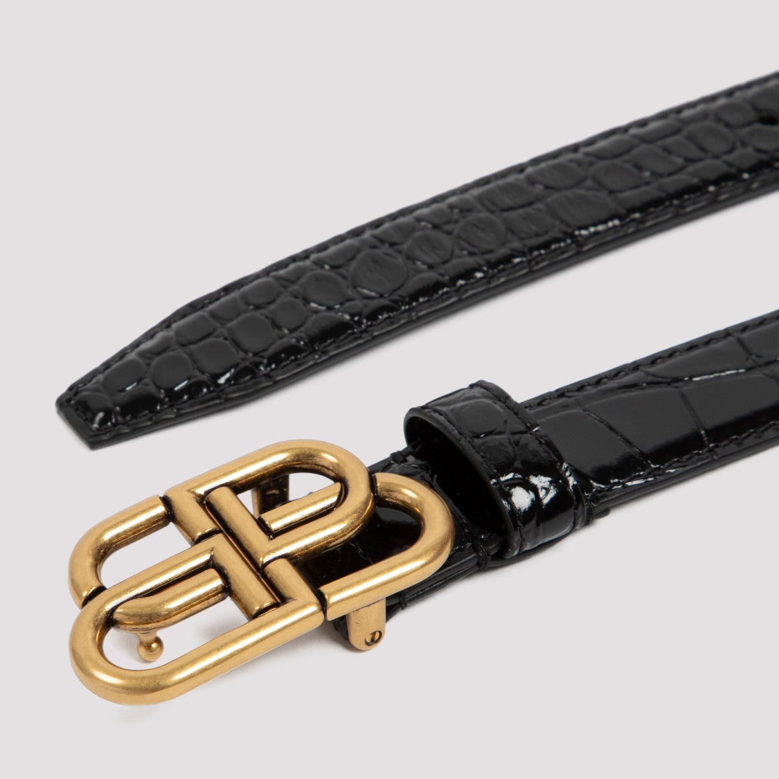 Balenciaga Bb Thin Belt