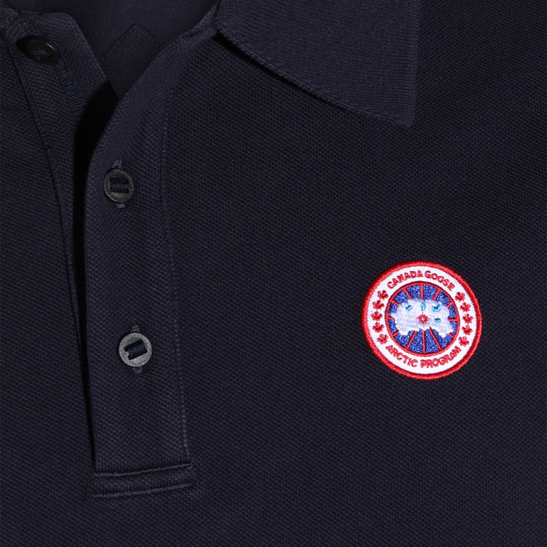 Canada Goose Short-Sleeve Polo Shirt With Traditional Collar