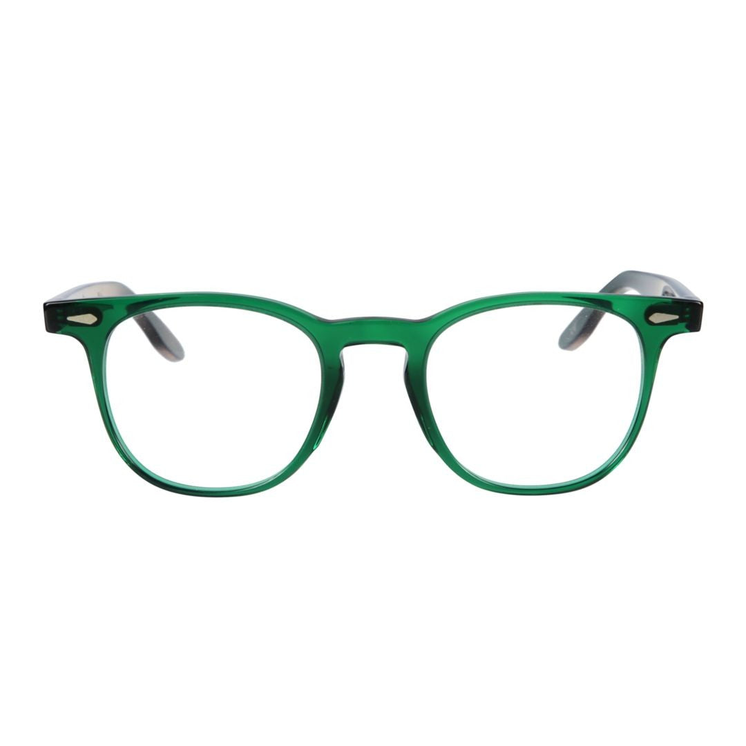 Kador Klark Translucent Green Rounded Square Kador Eyeglasses