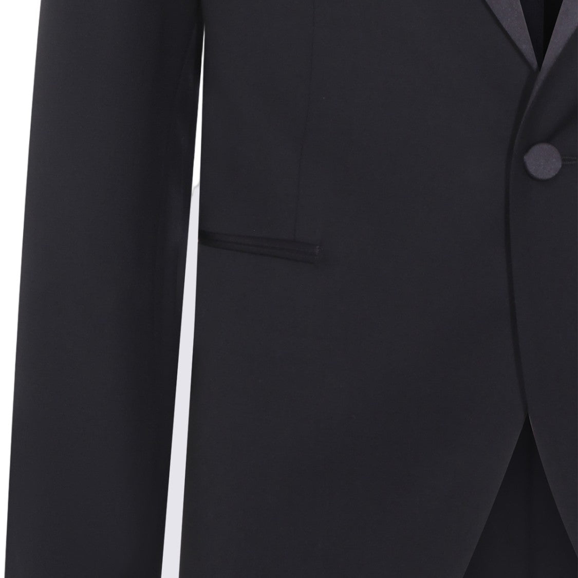 Tagliatore Tailored Black Tuxedo Jacket And Trousers Set