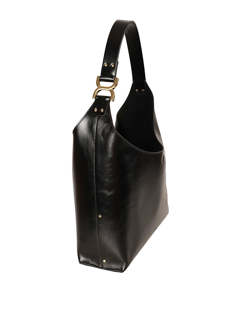 Chloé Small Hobo Bag In Shiny Calfskin