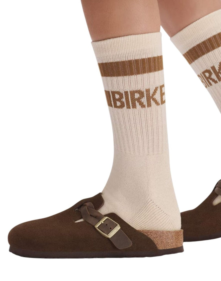 Birkenstock Carafe Boston Braided Suede Leather Clogs