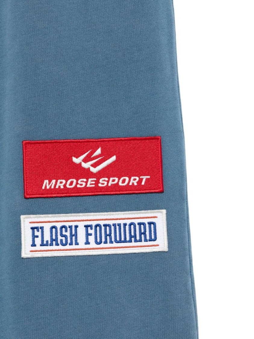 Martine Rose Relaxed Fit Joggers In Clear Blue