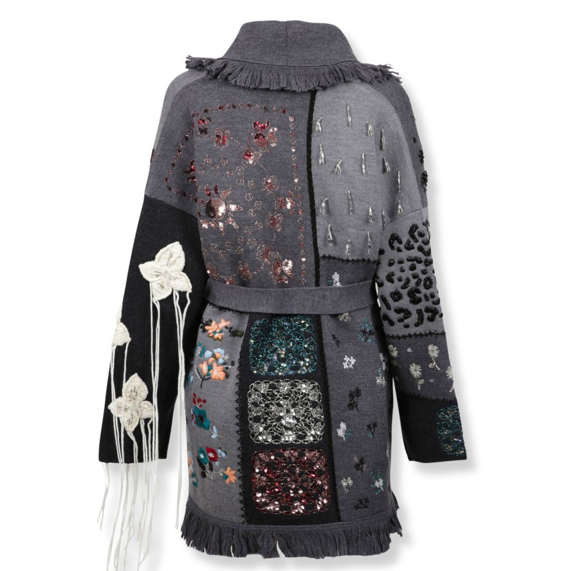 Alanui Midnight Knit Cardigan With Relaxed Fit