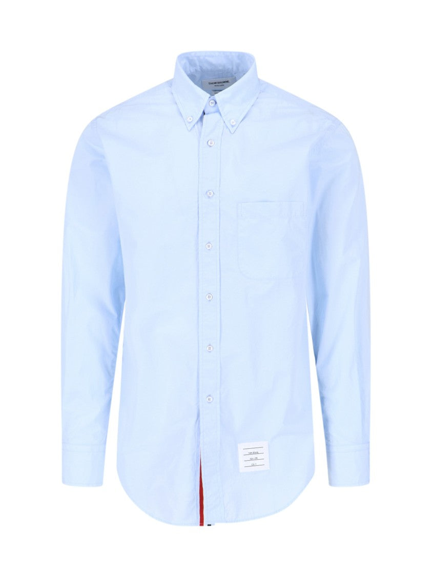 Thom Browne Logo Shirt – Light Blue