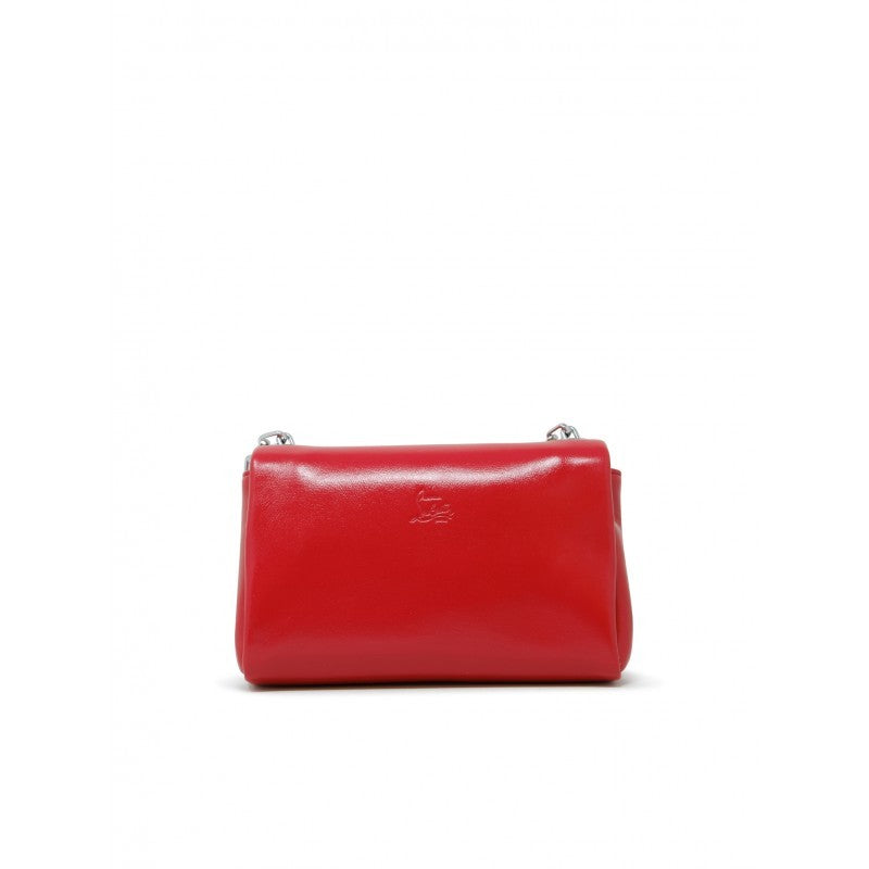 Christian Louboutin 3255276 R251 Red Leather Loubi54 Soft Pouch Bag