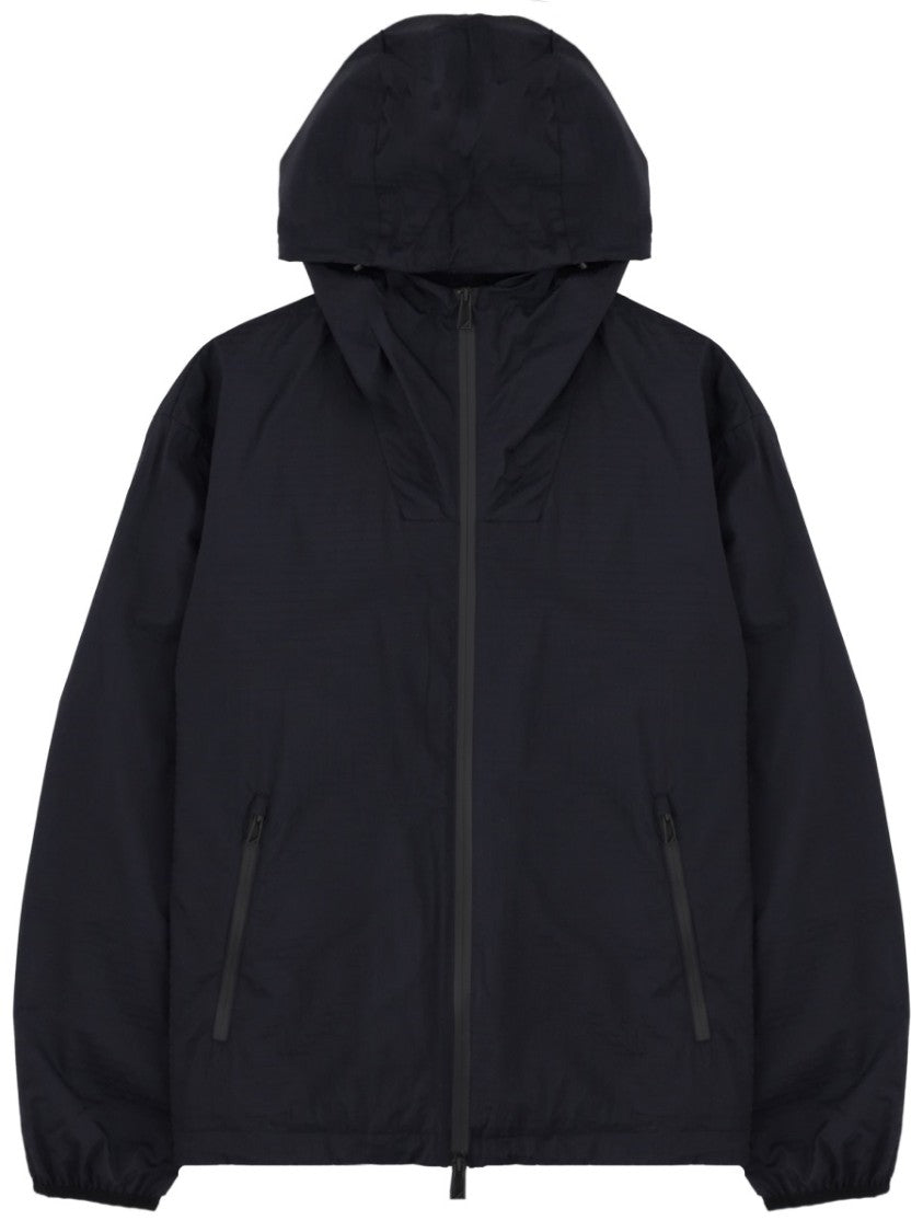 Emporio Armani Integrated Hood Zip Jacket