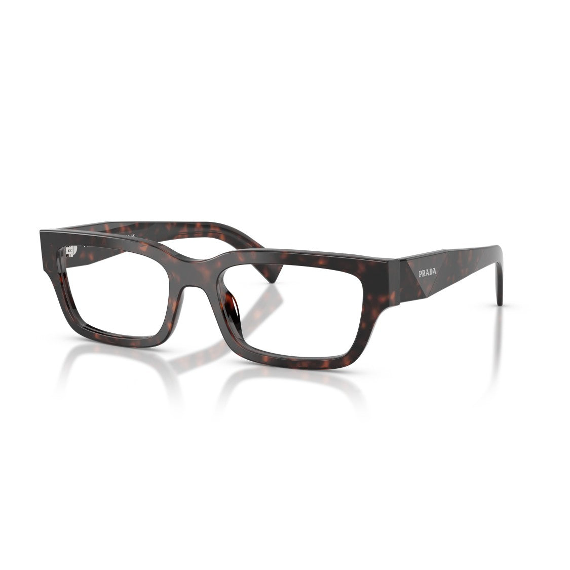 Prada 0Pr C02v Tortoiseshell Acetate Eyeglasses