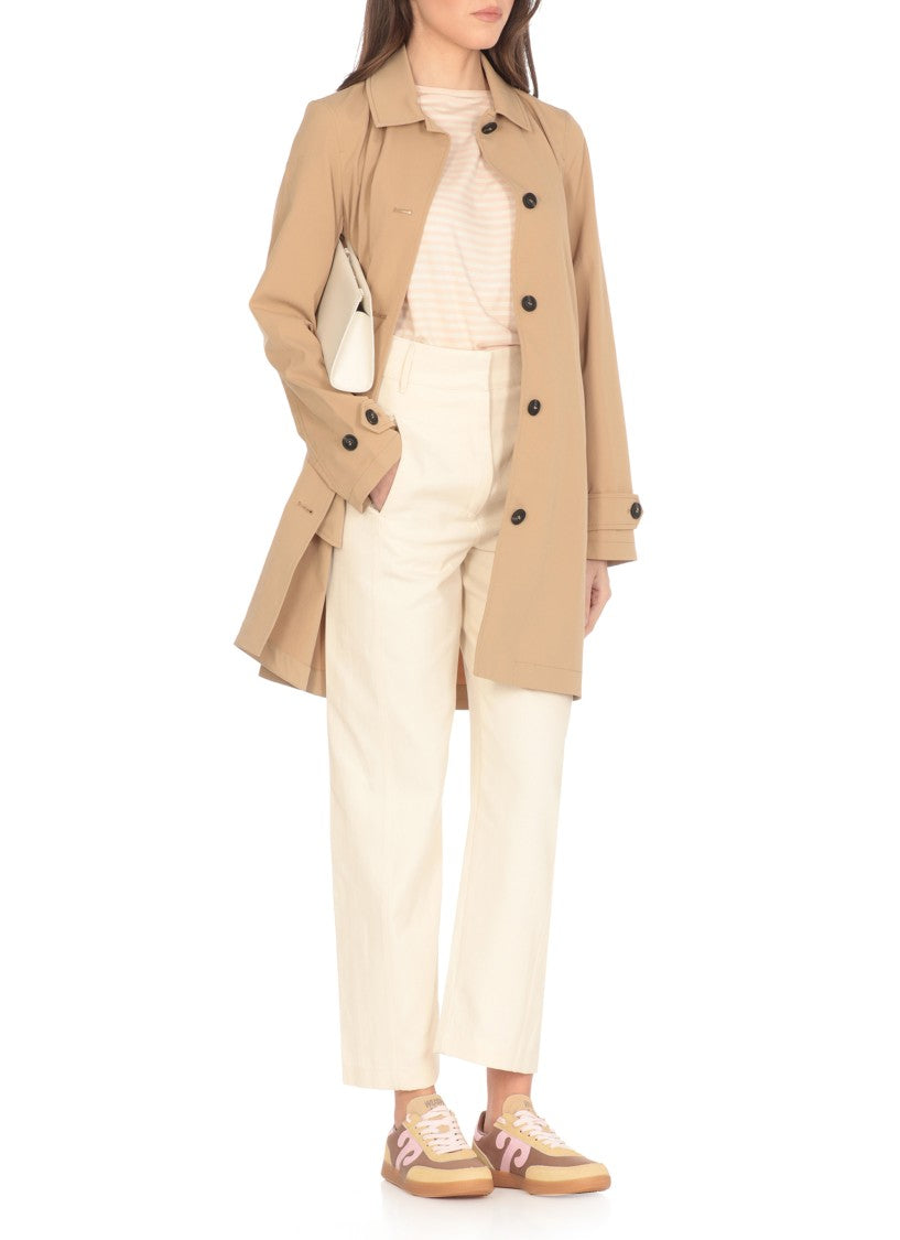 Save The Duck Beige Verve Raincoat