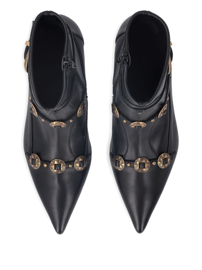 Pinko Pointed Toe Ankle Boots