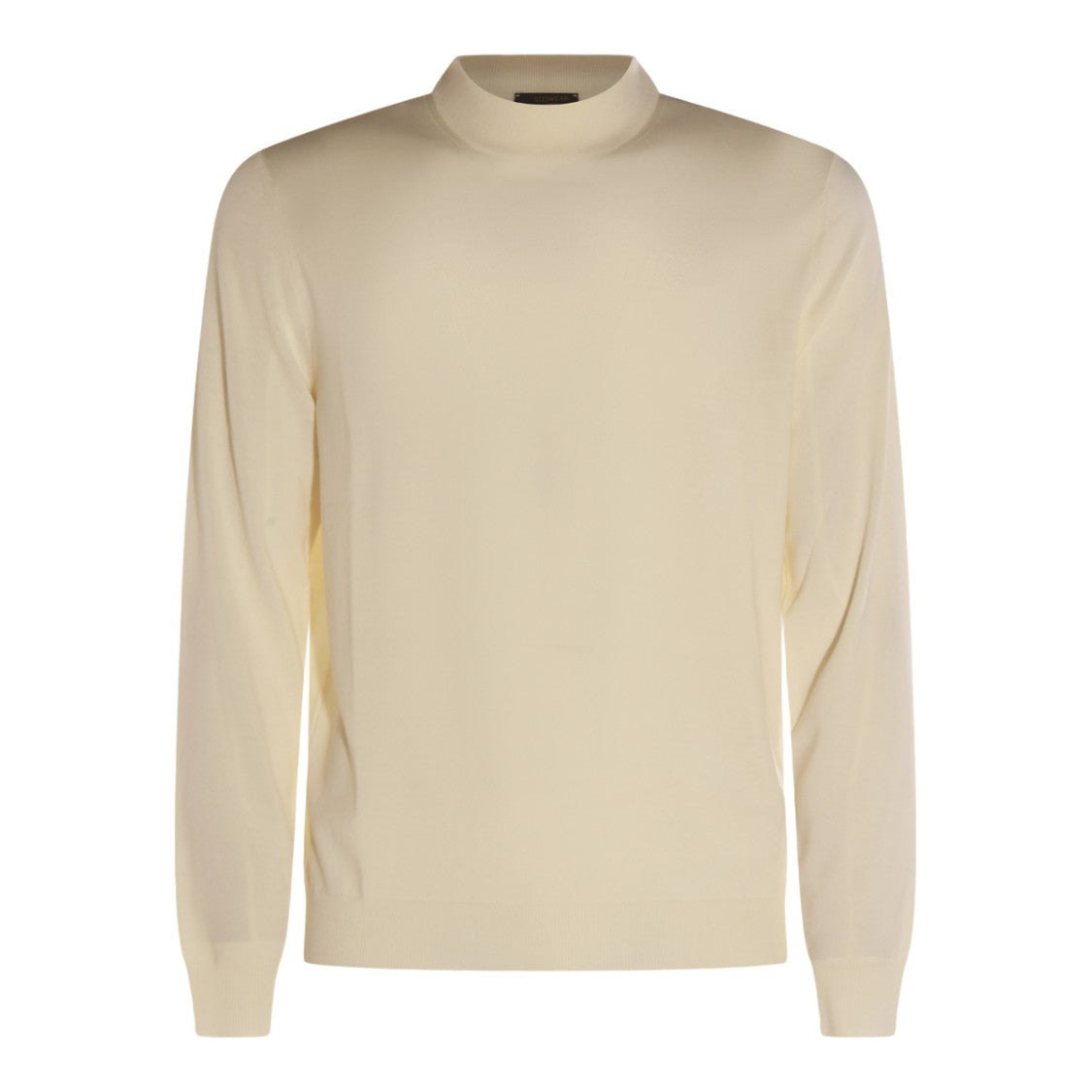 Zanone Ribbed Mock Neck Sweater