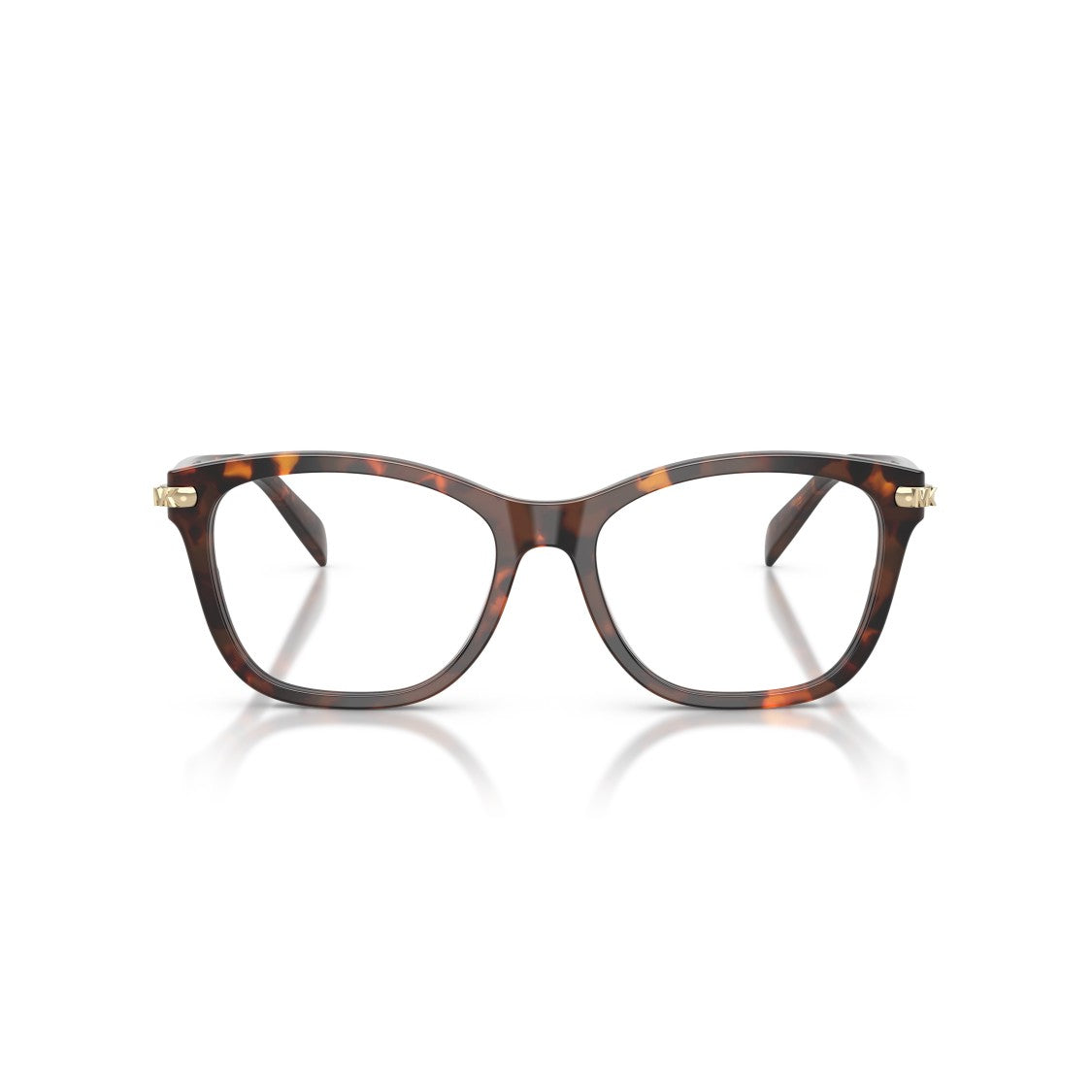 Michael Kors 0Mk4175d Classic Tortoiseshell Acetate Eyeglasses With Gold Accents