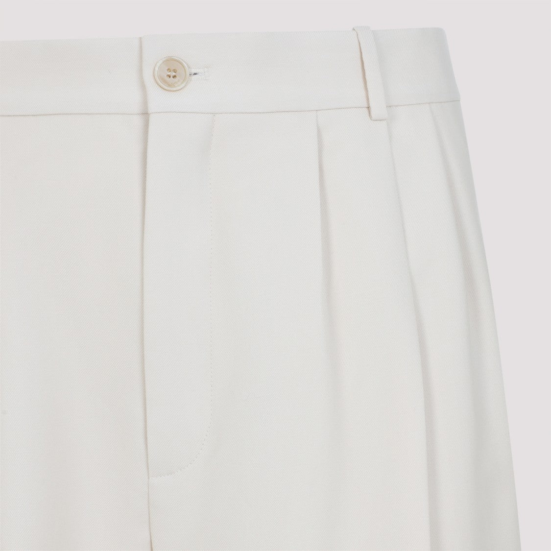 Saint Laurent Tailored Trousers In Sophisticated Nude Tone