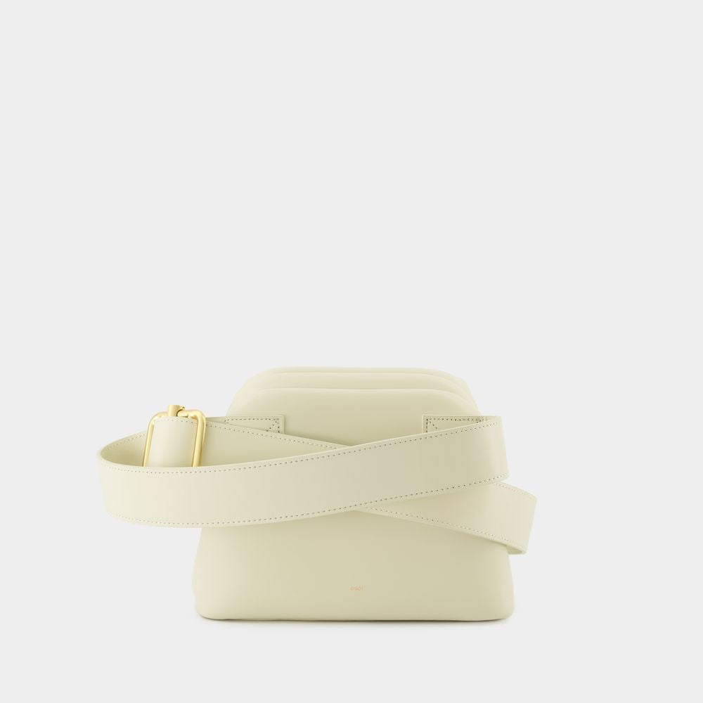 Osoi Mini Brot Hobo Bag - Leather - Cream
