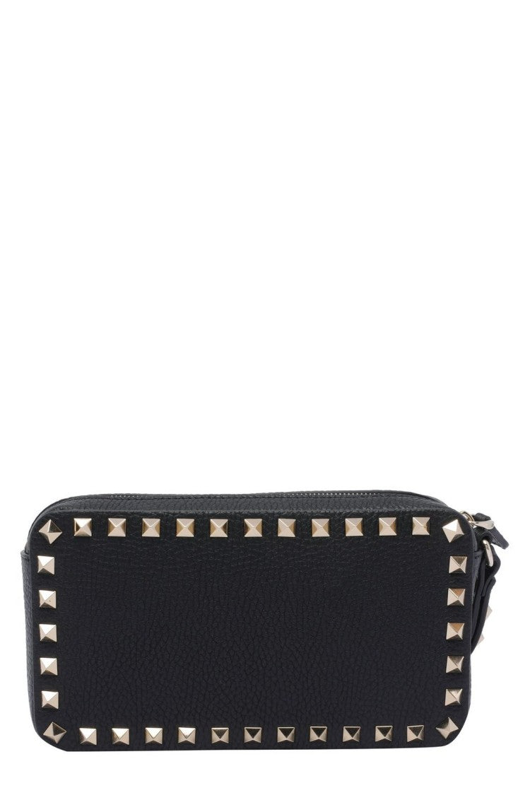 Valentino Garavani Sleek Black Bag With Minimalist Design