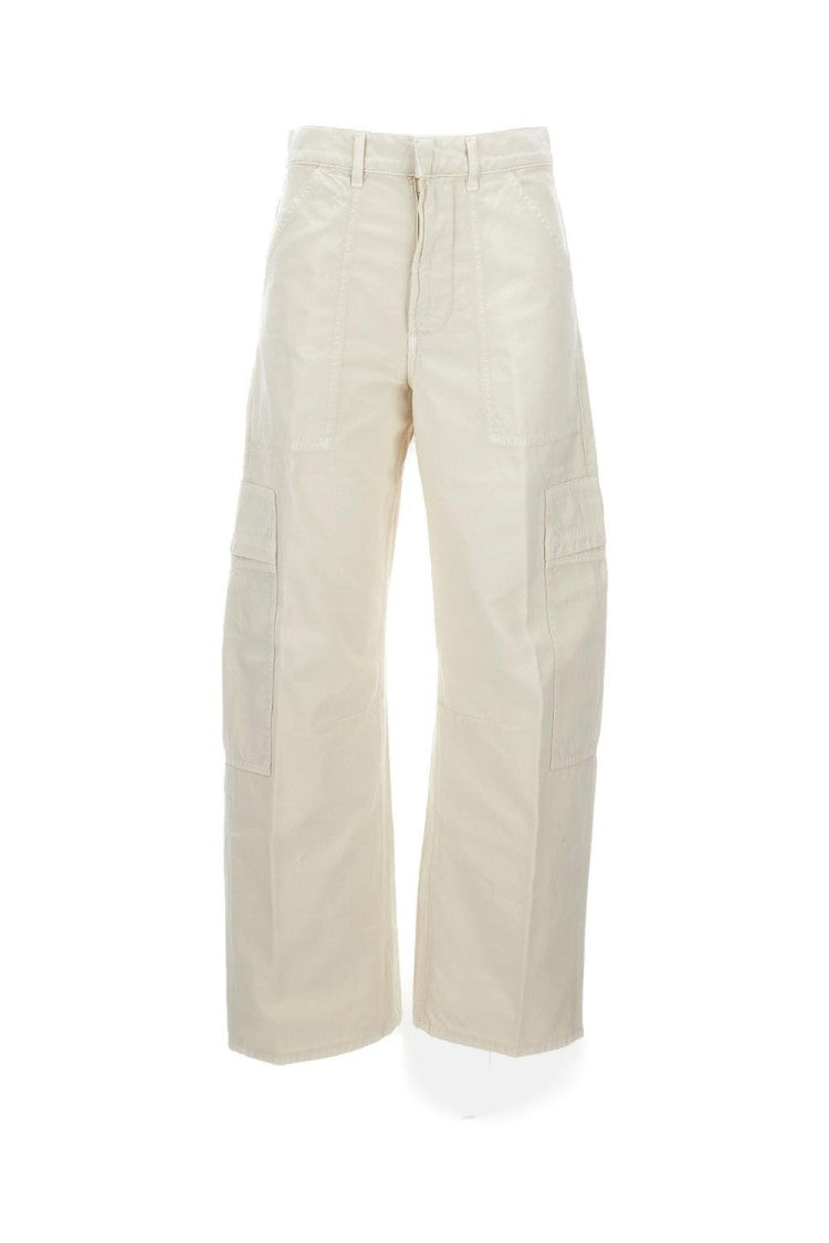 Citizens Of Humanity Relaxed Fit Beige Cargo Jeans